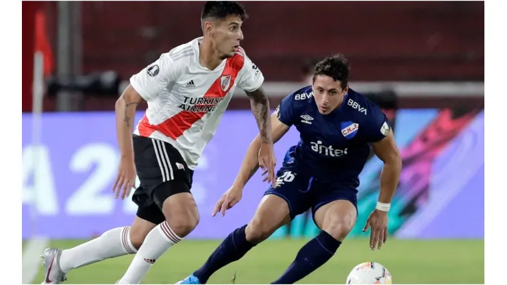 River Plate earned a 2-0 win over Nacional in the first game of the series. (Getty)
