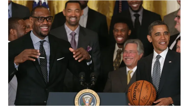 Lebron obama clearance