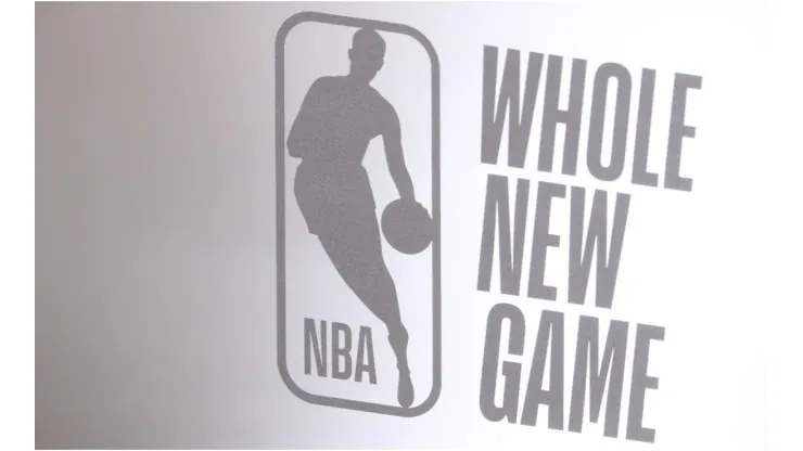 NBA logo. (Getty)
