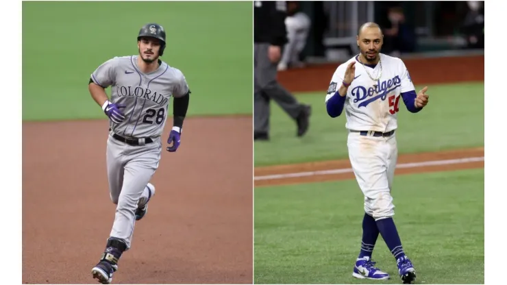 Nolan Arenado could join Dodgers this offseason to team up with Mookie Betts. (Getty)
