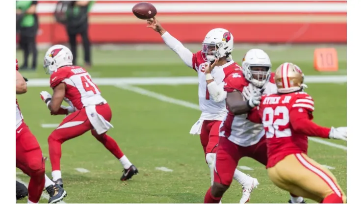 Cards and Niners clashed in September, at the start of the season. (Getty)
