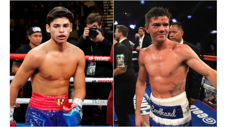 Ryan García (left) and Luke Campbell (right). (Getty)
