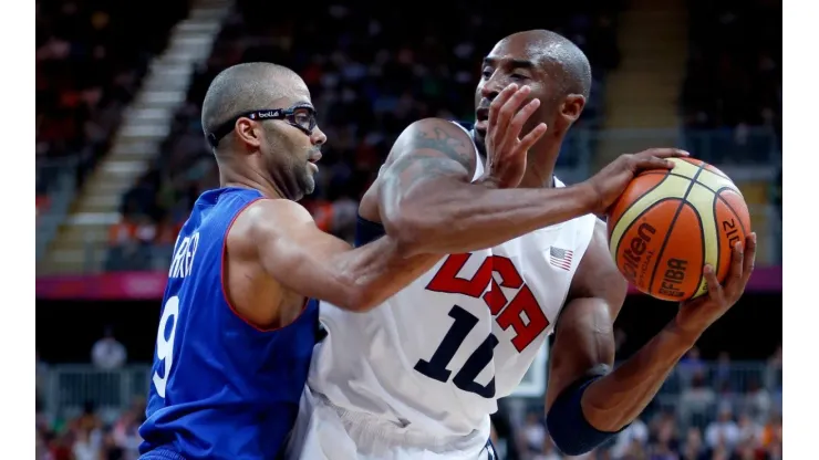 Tony Parker and Kobe Bryant were really good friends. (Getty)
