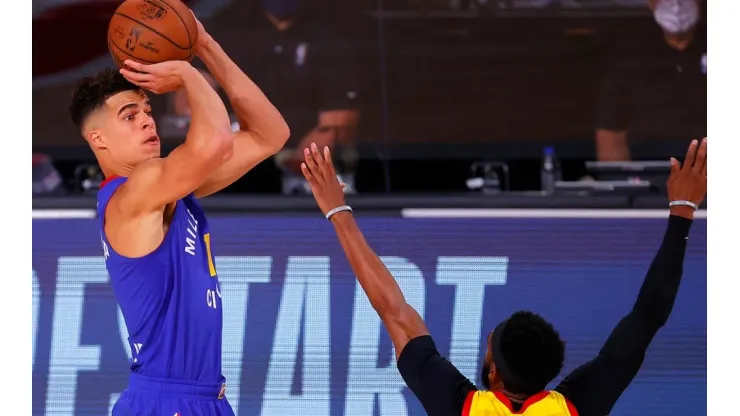 Michael Porter Jr during the NBA bubble. (Getty)
