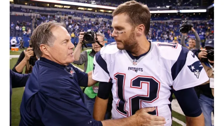 Belichick and Brady won six championships in nine Super Bowls. (Getty)
