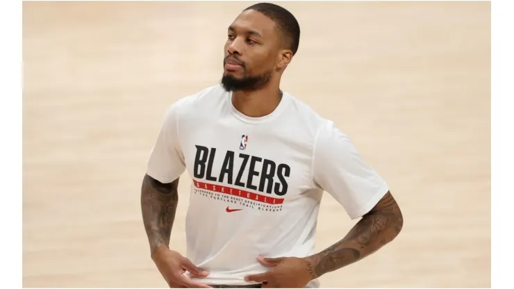 Damian Lillard has been on a tear this season. (Getty)
