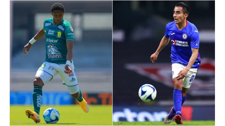 León and Cruz Azul clash in a very entertaining duel. (Getty)
