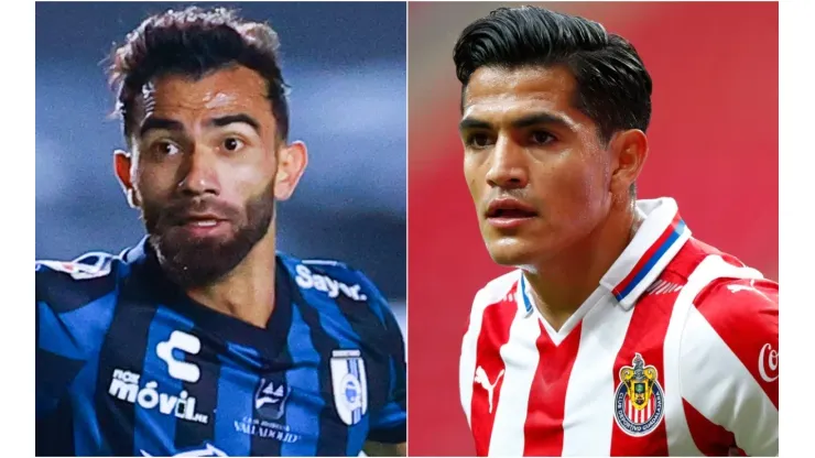 Querétaro and Chivas have the same amount of points in Liga MX 2021 (Getty).
