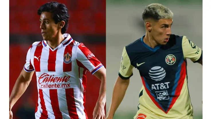 Chivas and América clash in the exciting Clásico Nacional in the Liga MX 2021 (Getty).
