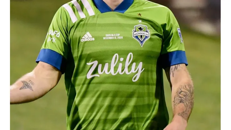 The Sounders' 2021 away jersey was named 'The Jimi Hendrix Kit' (Getty).
