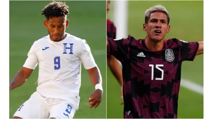 Honduras and Mexico will clash for the championship (Getty).
