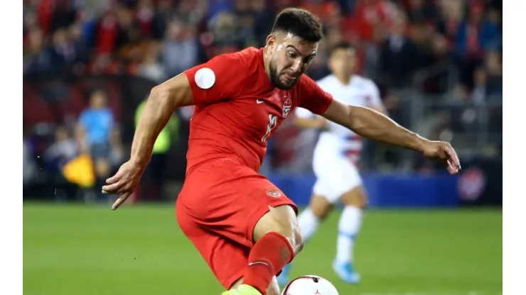 Lucas Cavallini scored a hat-trick in Canada's triumph (Getty).
