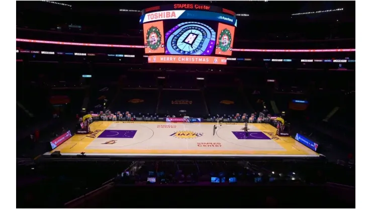 Staples Center. (Getty)
