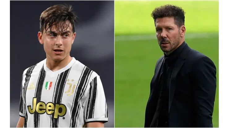 Paulo Dybala could be traded to Diego Simeone's Atletico Madrid (Getty).
