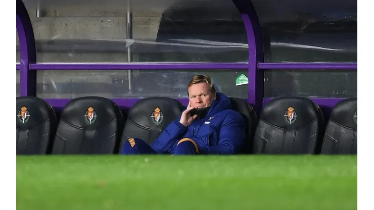 Ronald Koeman's future in Barcelona doesn't seem to be guaranteed (Getty).
