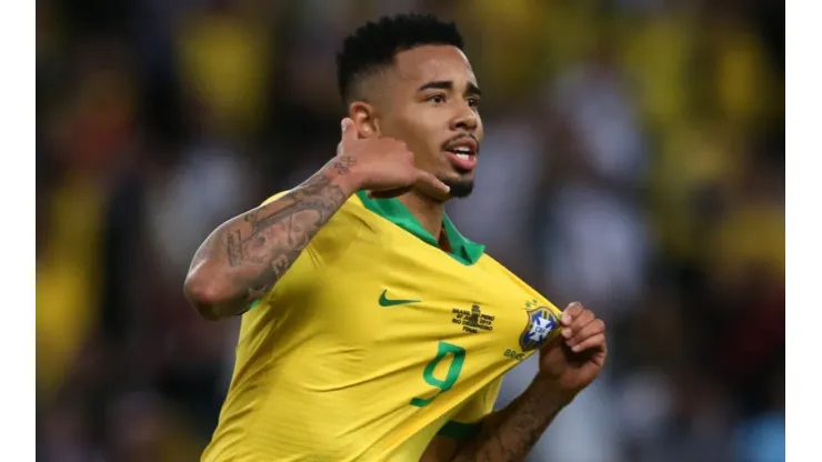 Gabriel Jesus was on target when Brazil beat Peru to claim the Copa America 2019 (Getty).
