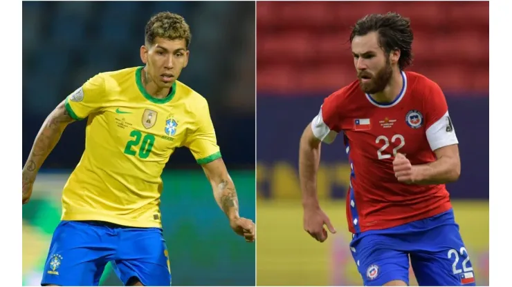 Brazil and Chile will clash today for a place in the Copa America 2021 semifinals. (Getty)
