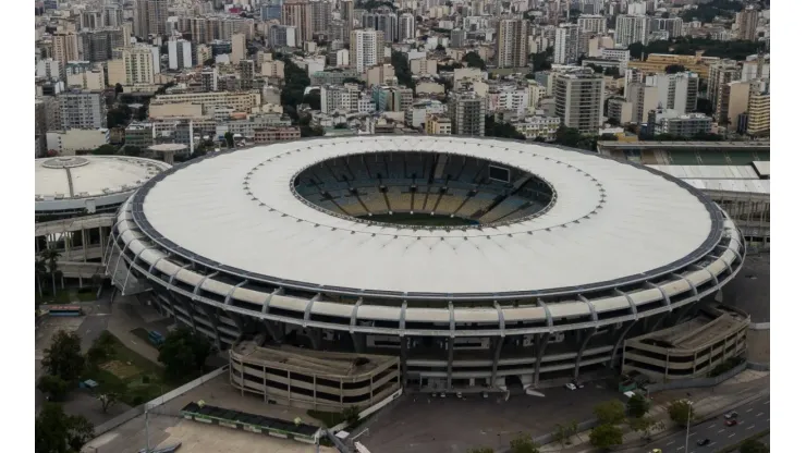 The Maracana Stadium in Río de Janeiro, home to the Copa America 2021 final. (Getty)
