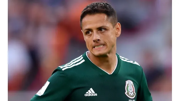 Gerardo Martino didn't call up Chicharito Hernandez to the Mexican national team for the 2021 Gold Cup. (Getty)
