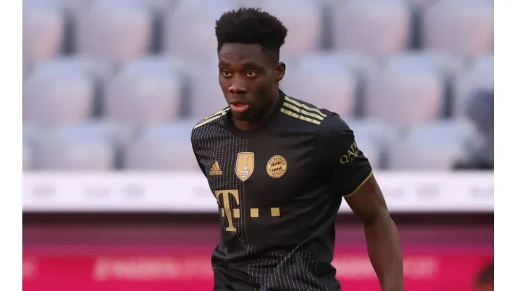 Alphonso Davies won't take part in the 2021 Gold Cup. (Getty)
