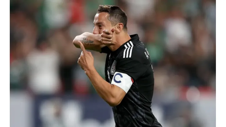 Andrés Guardado in the 2019 Gold Cup (Getty).
