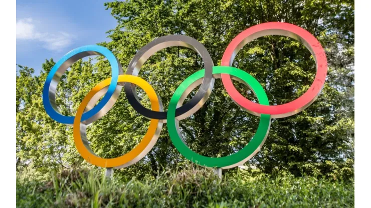 The Olympic Rings. (Getty)
