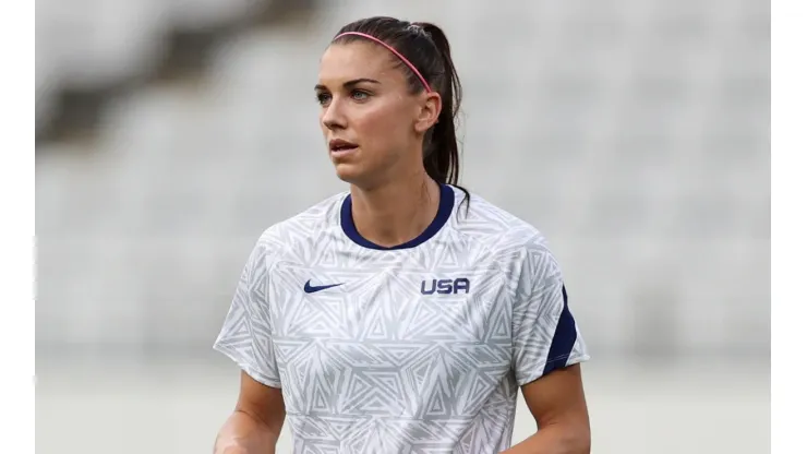 Alex Morgan hopes to lead the USWNT to glory at Tokyo 2020. (Getty)
