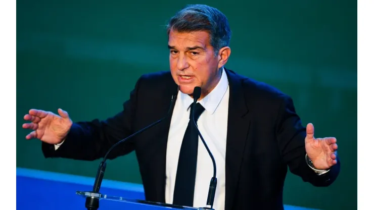 FC Barcelona president Joan Laporta. (Getty)
