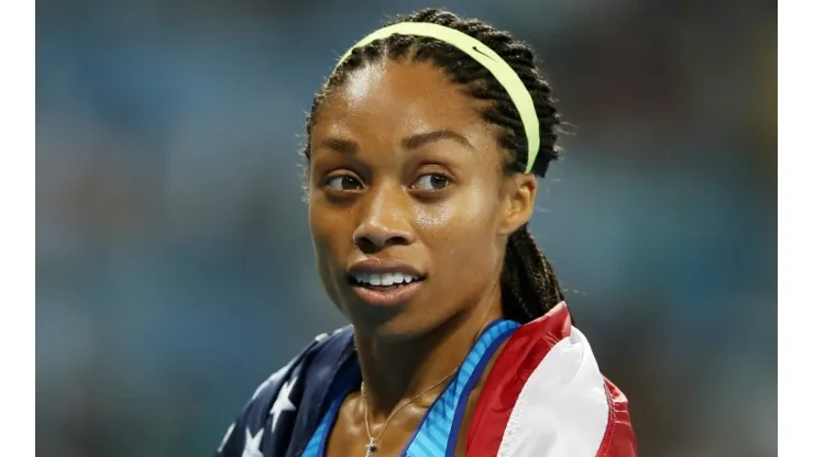 Allyson Felix seeks to make history at Tokyo 2020 Olympics. (Getty)
