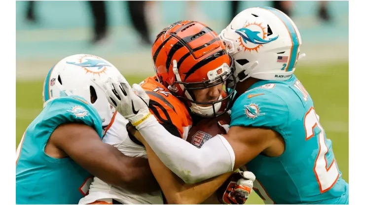 Bengals vs Dolphins. (Getty)
