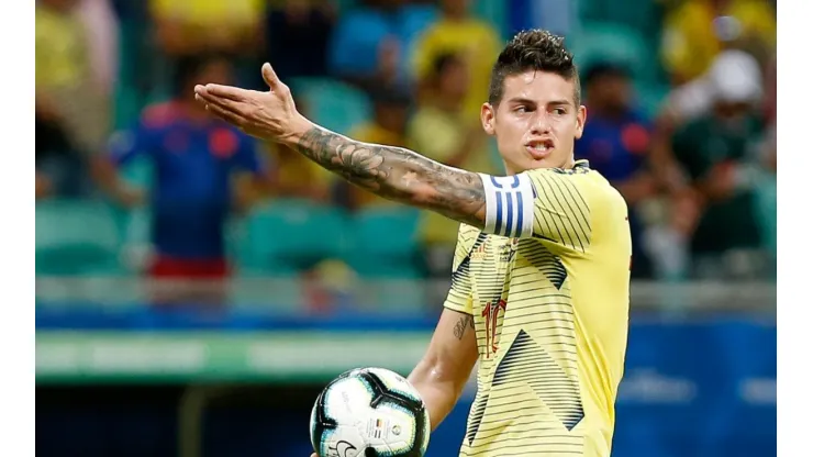 James Rodriguez during the 2019 Copa America (Getty).
