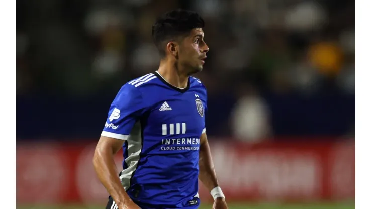 Luciano Abecasis of San Jose Earthquakes. (Getty)
