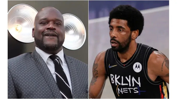 Shaquille O'Neal (left) & Kyrie Irving
