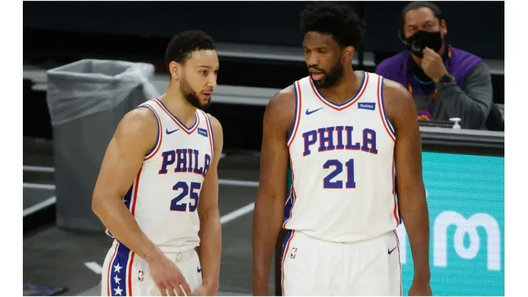 Ben Simmons & Joel Embiid
