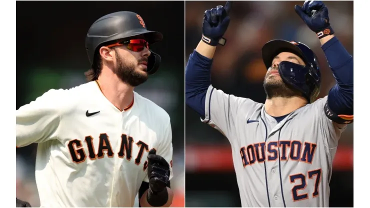 Kris Bryant (left) & José Altuve
