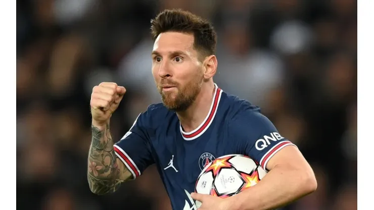 Lionel Messi of PSG
