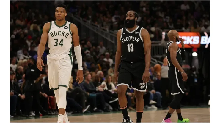 Giannis Antetokounmpo & James Harden
