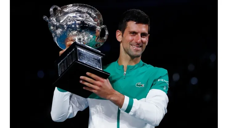 Novak Djokovic is the Australian Open defending champion
