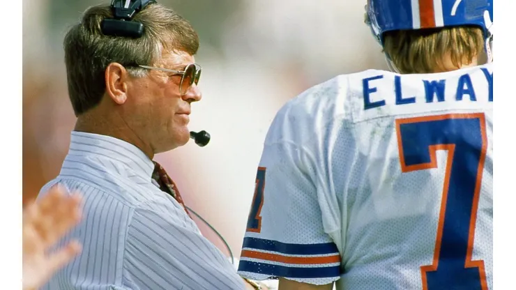 Dan Reeves during his time as Denver Broncos' coach
