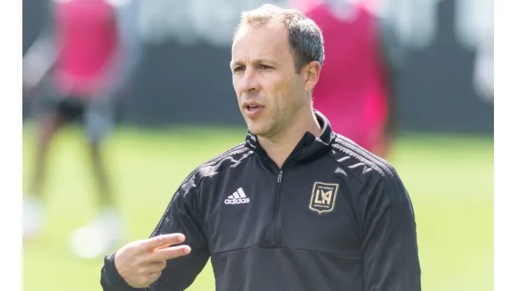 LAFC head coach Steve Cherundolo.
