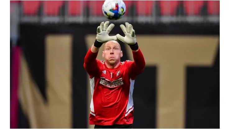 Atlanta goalkeeper Brad Guzan
