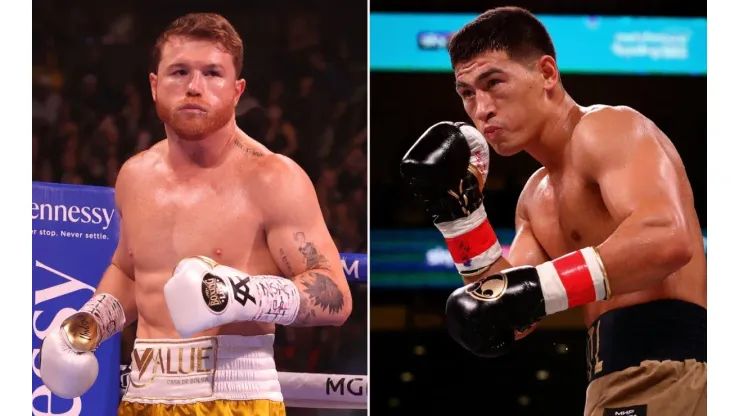 Canelo Alvarez will clash with Dmitry Bivol on May 7
