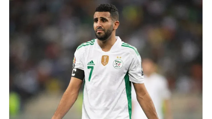 Riyad Mahrez of Algeria
