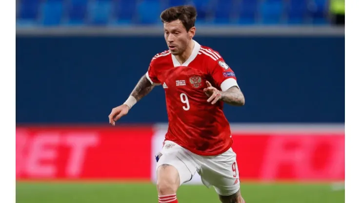 Fedor Smolov of Russia.
