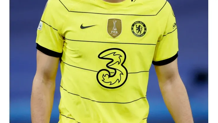 Three sponsors Chelsea's jerseys.
