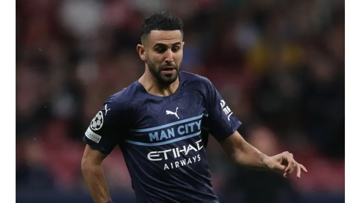 Mahrez of Manchester City
