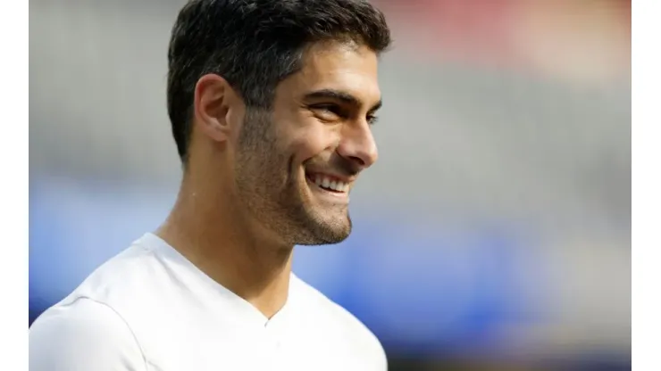 Jimmy G in 2022 with the 49ers
