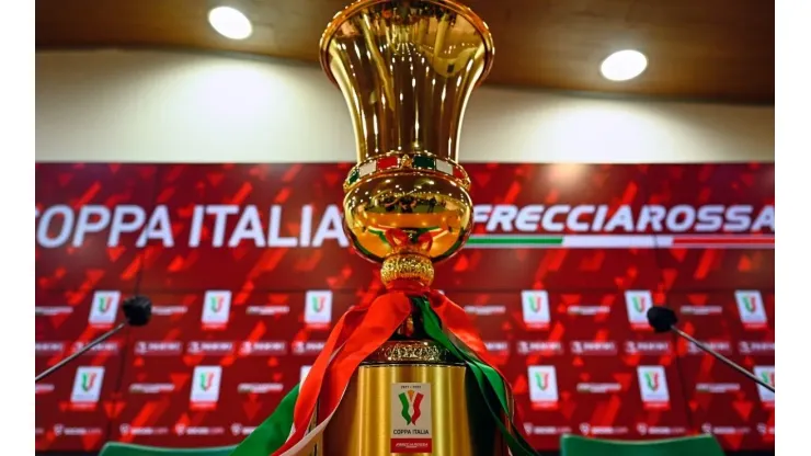 The Coppa Italia Trophy
