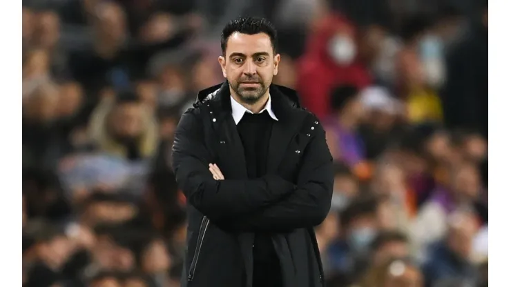 Head coach Xavi Hernandez of FC Barcelona
