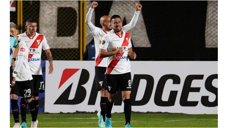 Rodrigo Ramallo of Always Ready celebrates a goal
